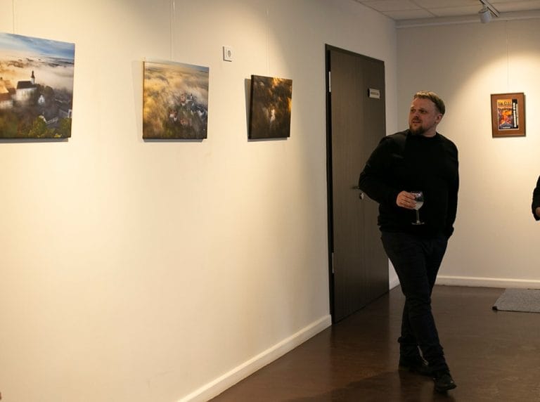 Nilo Narmonto aerofotografijos parodoje – Telšiai kitokiu rakursu
